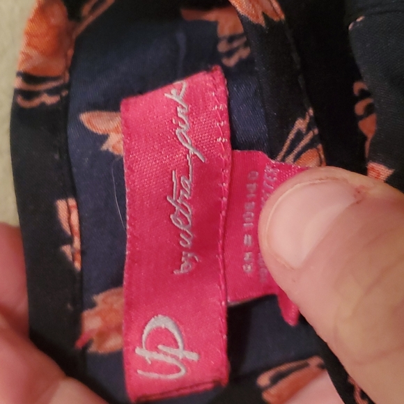 Up by Ultra Pink patterned baby doll dress - Picture 4 of 15